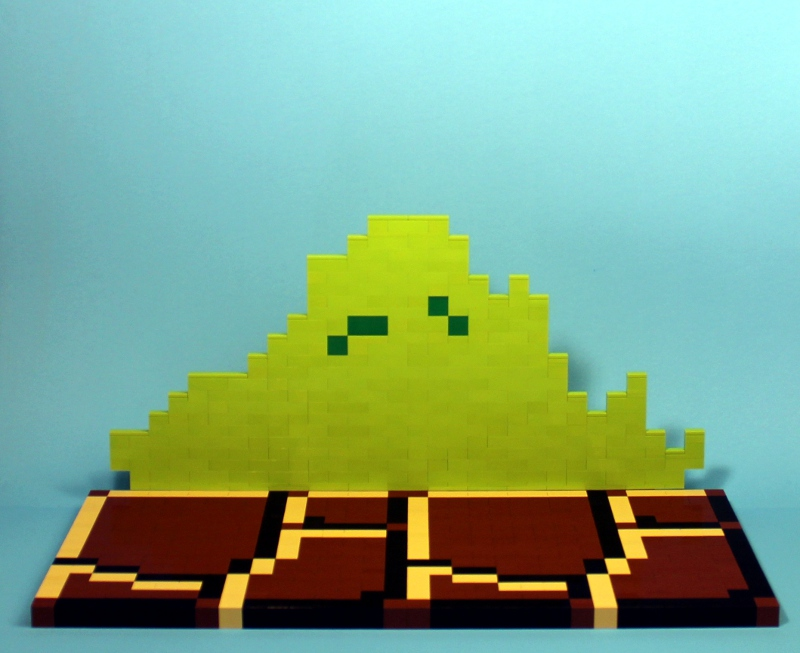 Illustration for article titled Power-up with these Mario Brothers Lego blocks